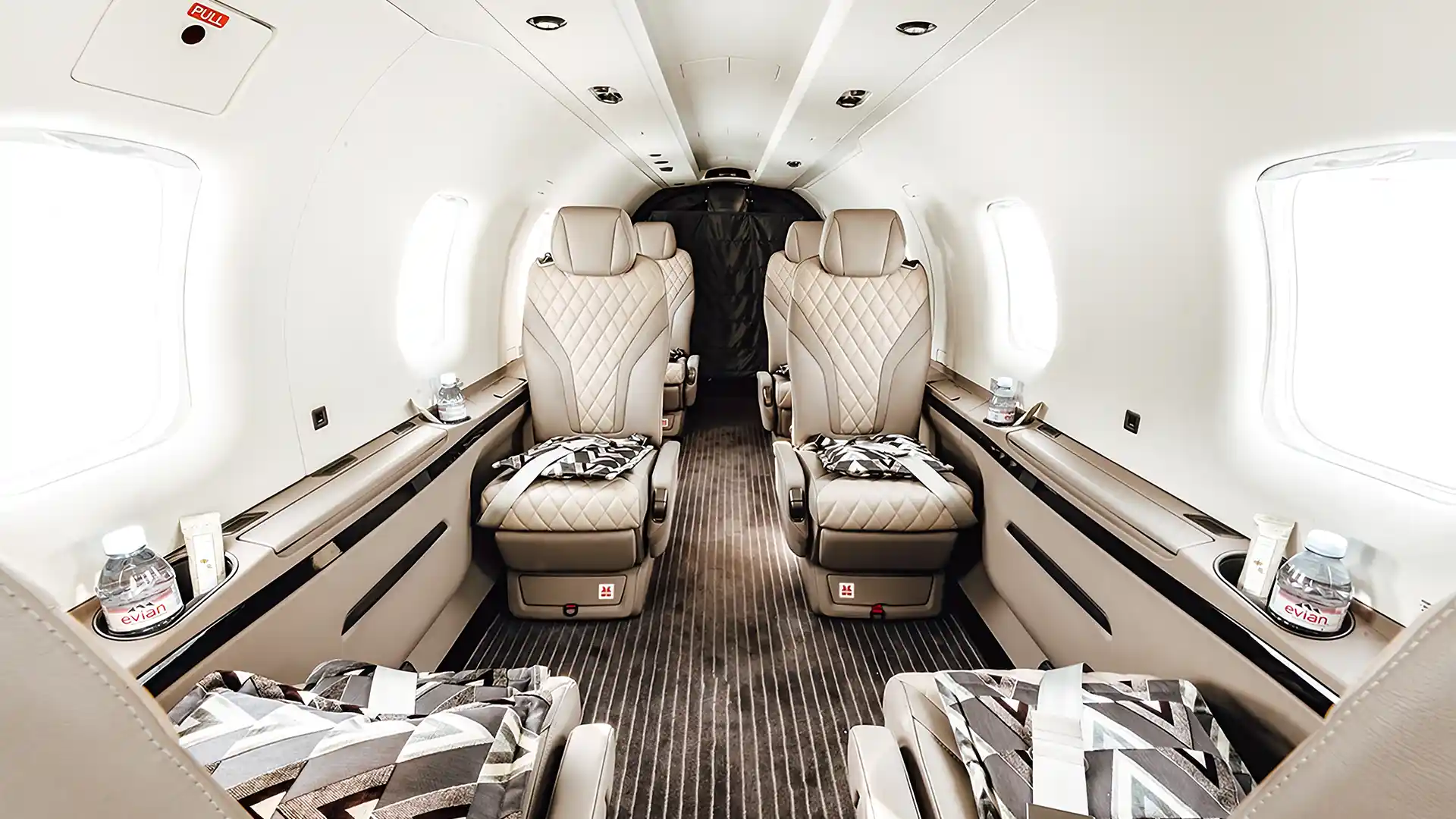 PC-12 moderne Kabine mit Amenities