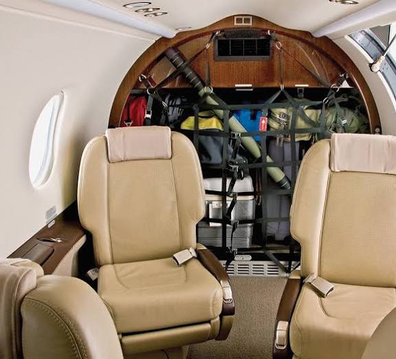 PC-12 Laderaum für Jagdausrüstung